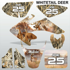 Honda CRF 50 2004-2016 WHITETAIL DEER motocross racing decals set MX graphics