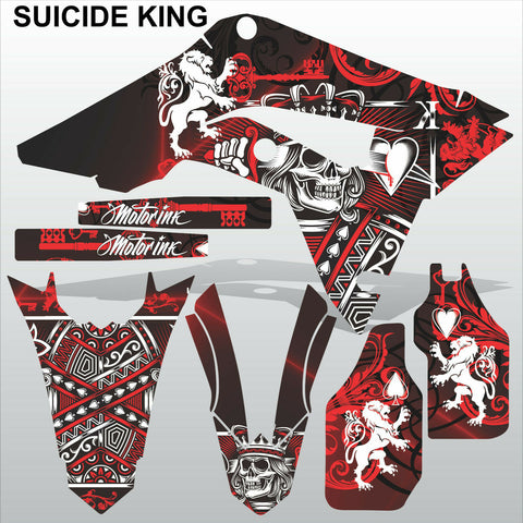 HONDA CR 250 450 2018-2021 SUICIDE KING motocross racing decals MX graphics