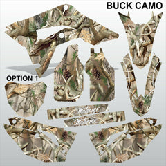 HONDA CR 250 450 2018-2021 BUCK CAMO motocross racing decals set MX graphics kit