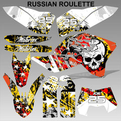 KTM EXC 2008-2011 RUSSIAN ROULETTE motocross decals racing stripes  MX graphics