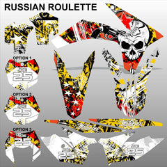 KTM EXC 2012-2013 XC 2011 RUSSIAN ROULETTE motocross decals set MX graphics kit