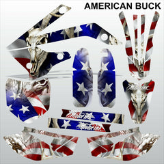 ТМ RACING 85 2013-2021 AMERICAN BUCK motocross racing decals set MX graphics kit