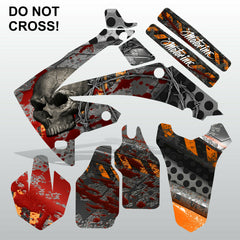 Honda CRF 250 2010-2013 DO NOT CROSS! motocross decals set MX graphics kit