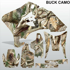 Yamaha WR 250F 450F 2005-2006 BUCK CAMO motocross decals set MX graphics kit