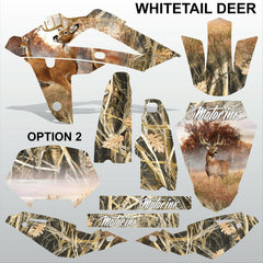 HUSQVARNA 250 450 510 2008-2010 WHITETAIL DEER motocross decals set MX graphics