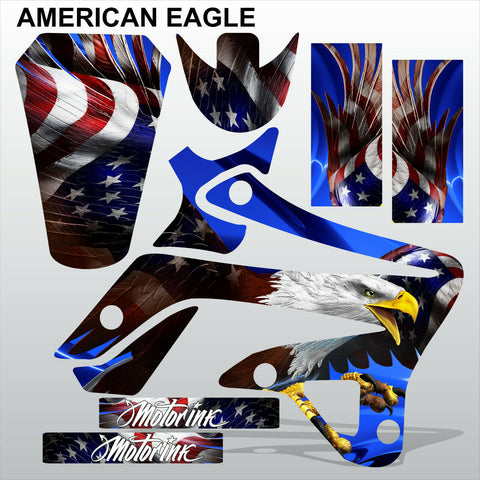 TM MX 125 250 300 450 2008-2014 AMERICAN EAGLE motocross decals set MX graphics