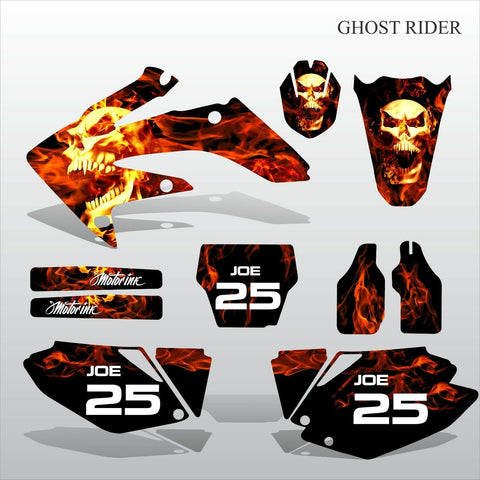 Honda CRF 250 2006-2007 GHOST RIDER motocross decals set MX graphics kit