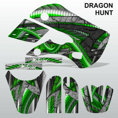 Kawasaki KX 65 2000-2015 DRAGON HUNT motocross decals MX graphics kit stripes