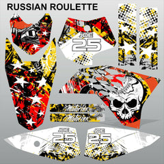 KTM SX 50 2009-2013 RUSSIAN ROULETTE motocross racing decals stripe MX graphic