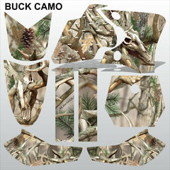 Yamaha TTR 90 1999-2007 BUCK CAMO motocross racing decals set MX graphics kit