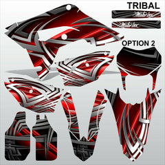 HONDA CR 250 450 2018-2021 TRIBAL motocross racing decals  set MX graphics kit