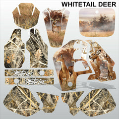 Honda CR 500 1989-2001 WHITETAIL DEER motocross racing decals set MX graphics