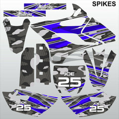 Yamaha YZ 85 2015 SPIKES motocross racing decals set MX graphics stripes kit