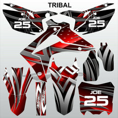 Honda CRF450 2013-2014 CRF250 2014 TRIBAL motocross decals set MX graphics kit