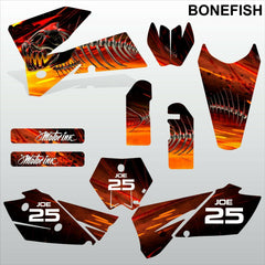 KTM SX 2003-2004 BONEFISH motocross decals racing stripes set MX graphics kit