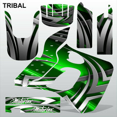 Kawasaki KDX 250 1991-1994 TRIBAL motocross racing decals set MX graphics kit