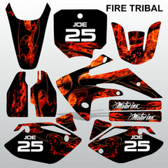 Honda CRF 150R 2007-2018 FIRE TRIBAL motocross decals MX graphics kit