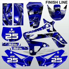 TM MX 125 250 300 450 2008-2014 FINISH LINE motocross decals set MX graphics kit