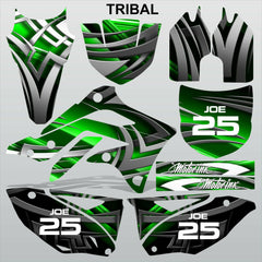 Kawasaki KXF 450 2012-2014 TRIBAL motocross racing decals set MX graphics kit