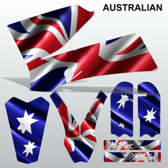 KTM SX 85-105 2006-2012 AUSTRALIAN motocross racing  decals set MX graphics