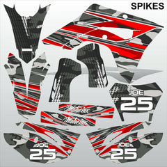 Honda CRF 450X 2018-2021 SPIKES motocross racing decals set MX graphics kit