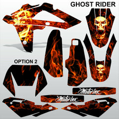 HUSQVARNA CR WR 125 2009-2013 GHOST RIDER motocross decals set MX graphics kit