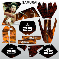 KTM SX 2001-2002 SAMURAI motocross racing decals racing set MX graphics kit
