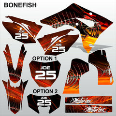 HONDA CRF 450RL 450L 2019-2022 BONEFISH motocross racing decals MX graphics kit