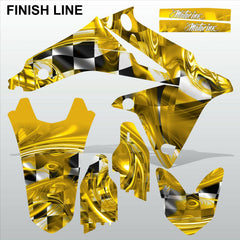 Suzuki RMX 450Z 2011-2013 FINISH LINE motocross racing decals MX graphics kit