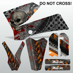 KTM SX 85-105 2006-2012 DO NOT CROSS motocross racing  decals set MX graphics