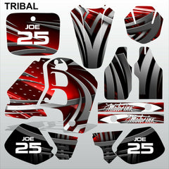 Honda CR500 1989-2001 TRIBAL racing motocross decals set MX graphics stripe kit