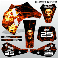 ТМ RACING 50 GHOST RIDER motocross racing decals set MX graphics stripes kit