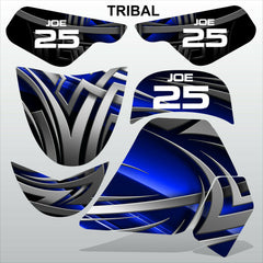 Yamaha PW50 1992-2019 TRIBAL motocross racing decals set MX graphics stripe kit