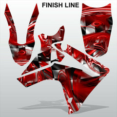 Honda CRF 110F 2013-2014 FINISH LINE motocross decals MX graphics kit