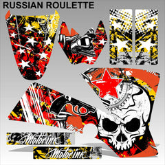 KTM SX 50 2002-2008 RUSSIAN ROULETTE motocross racing decals stripe  MX graphic