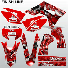 HONDA CRF 450RL 450L 2019-2022 FINISH LINE motocross racing decals MX graphics