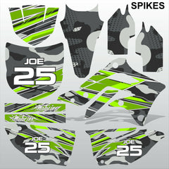 Kawasaki KXF 450 2012-2014 SPIKES motocross racing decals set MX graphics kit