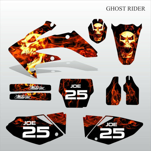 Honda CRF 250 2004-2005 GHOST RIDER motocross decals set MX graphics kit