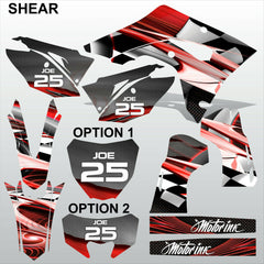 HONDA CRF 450RL 450L 2019-2022 SHEAR motocross racing decals set MX graphics kit