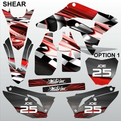 HONDA CR 250 450 2018-2021 SHEAR motocross racing decals set MX graphics kit