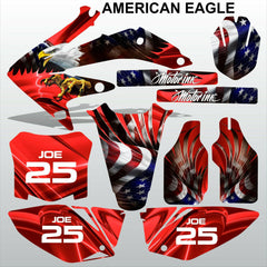 Honda CRF 450 2008 AMERICAN EAGLE racing motocross decals set MX graphics kit