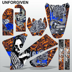 KTM SX 65 2002-2008 UNFORGIVEN motocross racing decals set MX graphics kit