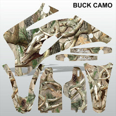 Yamaha WR 450F 2007-2011 BUCK CAMO motocross racing decals set MX graphics kit