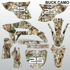 HONDA CRF 450R 2021 BUCK CAMO motocross racing decals set MX graphics kit