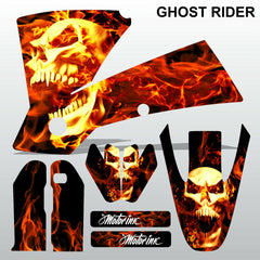 KTM SX 2001-2002 GHOSt RIDER motocross racing decals set MX graphics kit