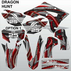 HONDA CRF 450RL 450L 2019-2022 DRAGON HUNT motocross racing decals MX graphics