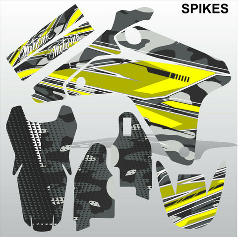 SUZUKI RMZ 450 2006 SPIKES motocross racing decals set MX graphics stripes kit