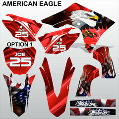 HONDA CRF 450RL 450L 2019-2022 AMERICAN EAGLE motocross decals MX graphics kit