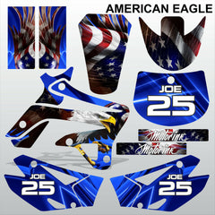 TM MX 125 250 300 450 2008-2014 AMERICAN EAGLE motocross decals set MX graphics