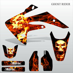 Honda CRF 150R 2007-2018 GHOST RIDER motocross decals set MX graphics kit